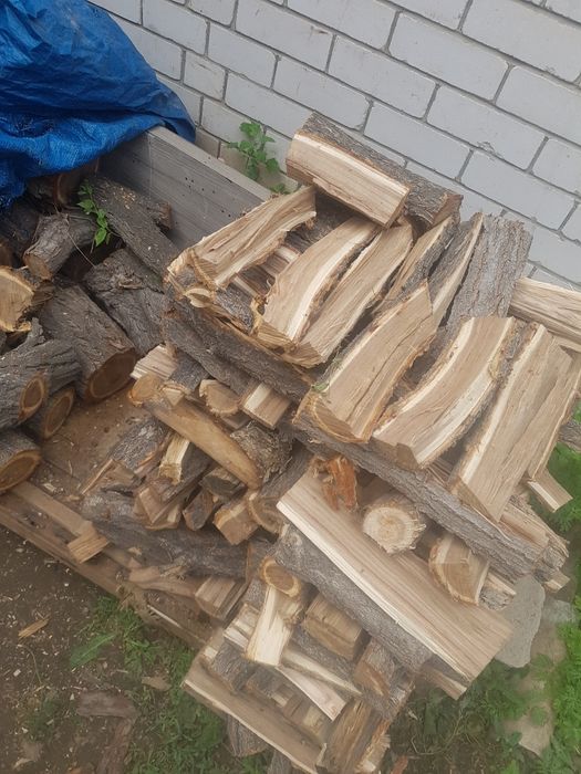 Дрова для шашлыка. Карагач  в мешках..