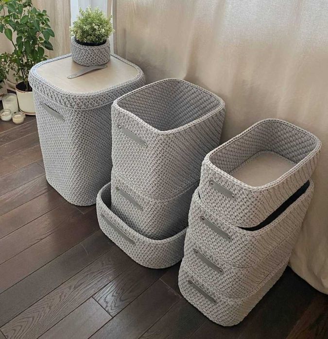 Корзина для уюта прихожей, кухни, ванны, детской комнаты