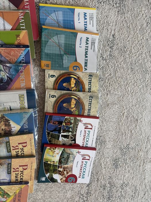 Продам книги 6 класса