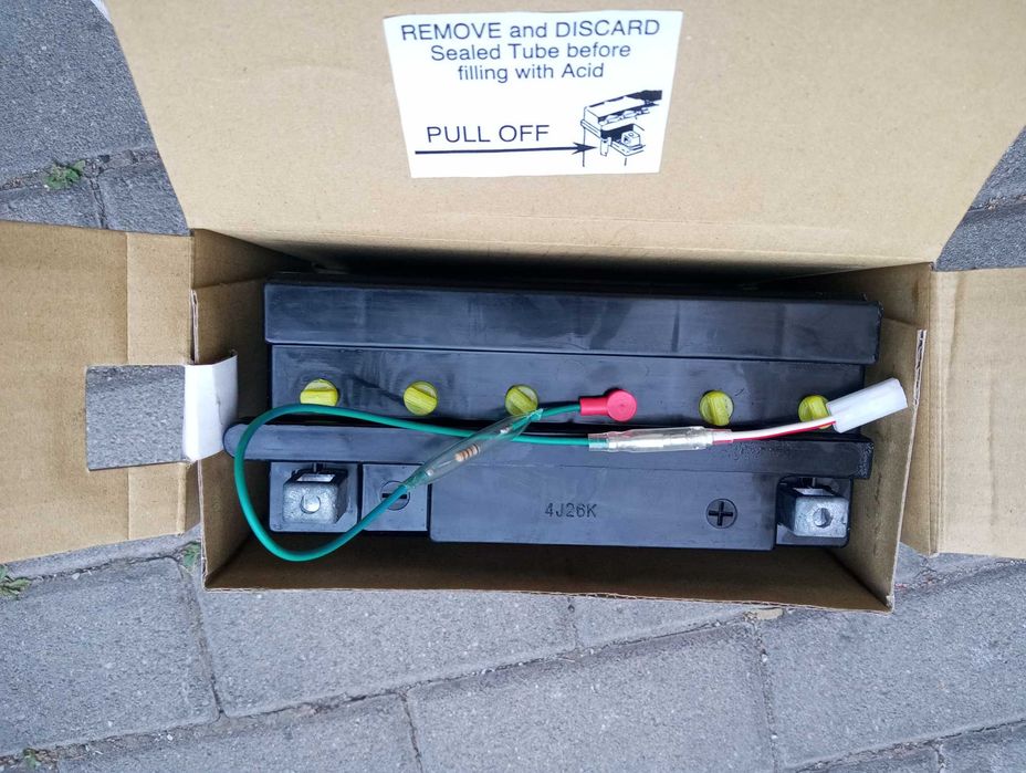 Акомулатор за мотоциклет