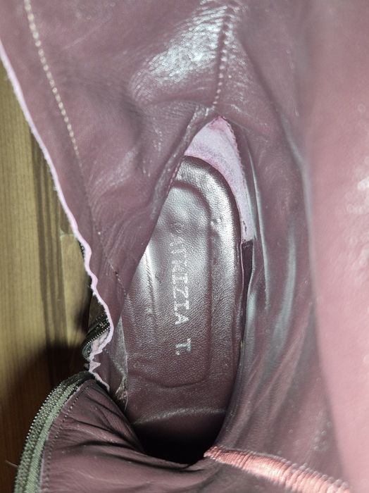 Cizme premium Patrizia T., Înalte, Piele naturală, Italia - 39