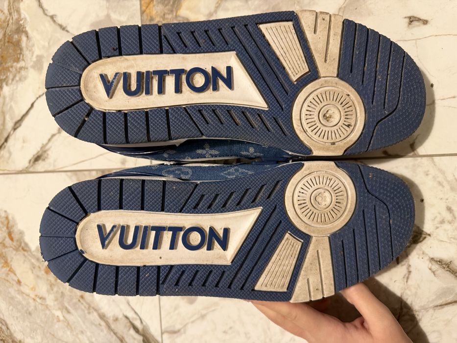 Обувки Louid Vuitton Trainer Sneakers Denim