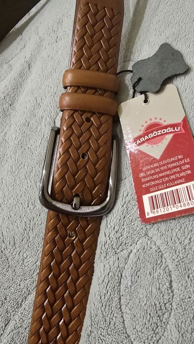 Ремни кожаные новые