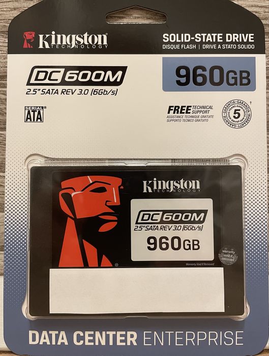 SSD Server 2.5" Kingston DC600M 960GB | Nou si SIGILAT