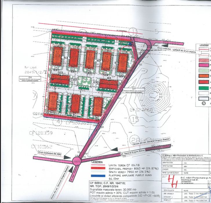 Apartamente cu  1,  2 ,  3 canere si aprtamente tip penthouse