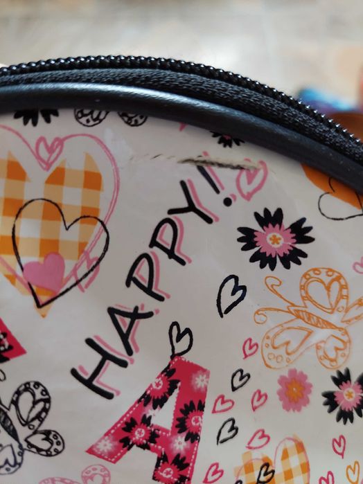 Дамска цветна раничка