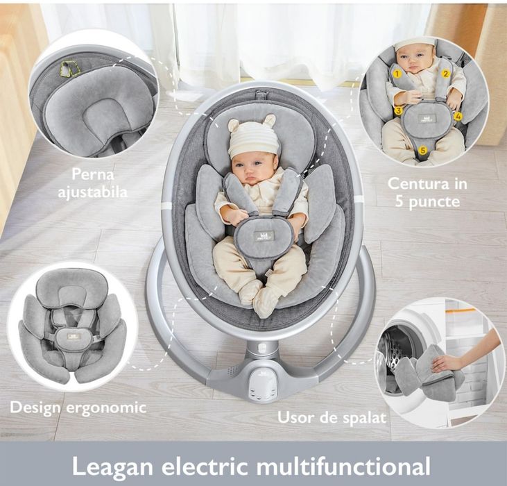 Leagan Electric Bebelusi KidProtect® Baby Bliss
