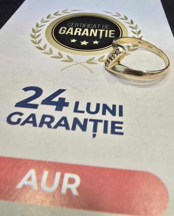 Inel de aur (AG32 B27554.1) 2 ANI GARANTIE!