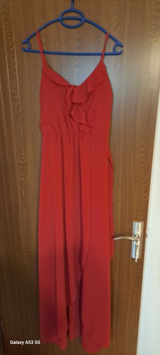 Rochie Little Mistress, culoarea roz zmeura, marimea 36