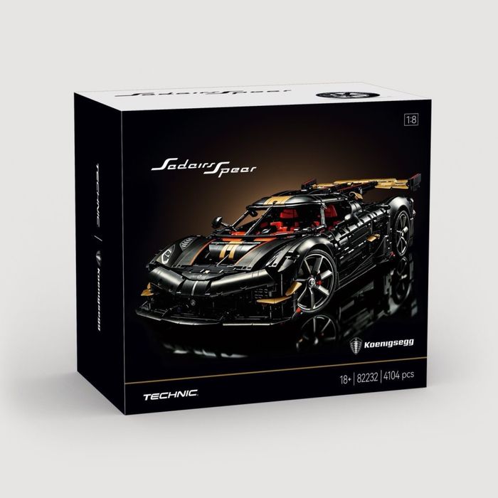 Lego koenigsegg 4104 деталей