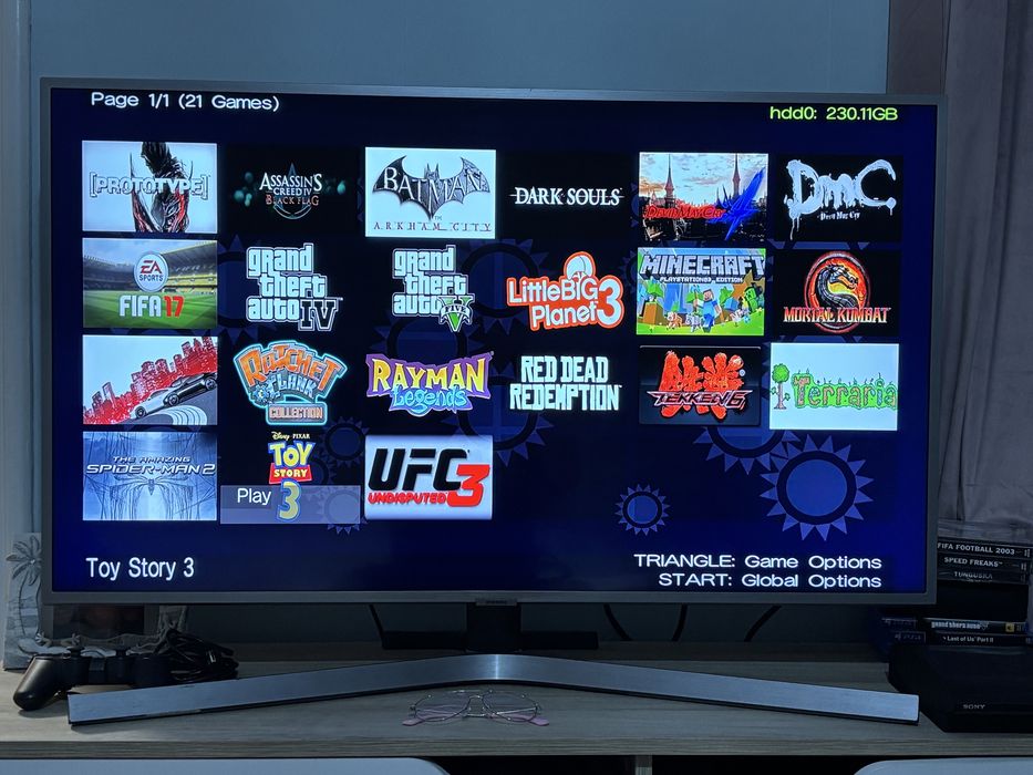 Продавам PlayStation 3 Super Slim 500GB - 21 игри