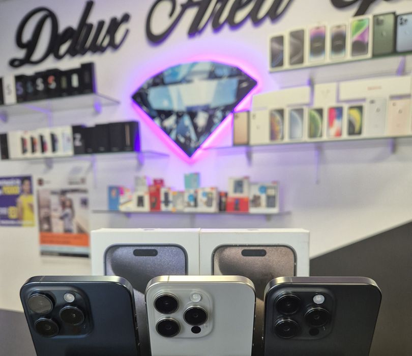 IPhone 15 Pro / Black/Natural / 128/256 GB / DeluxGSM
