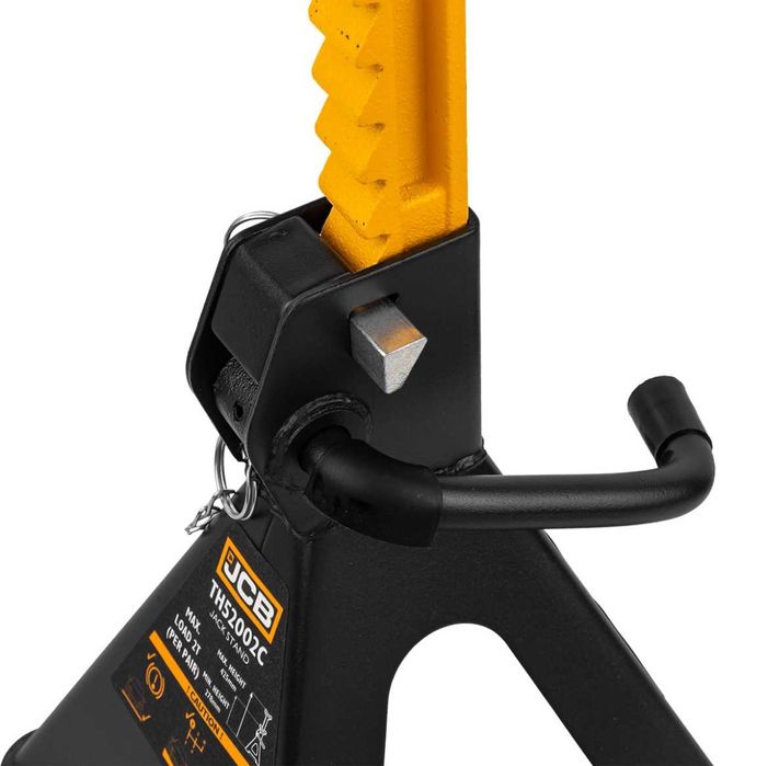 Комплект стойки за автомобил 2 тона със защита, 282мм - 430 мм JCB