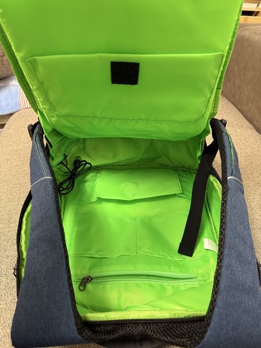 Rucsac / Ghiozdan barbati KONO - bleumarin - NOU cu eticheta