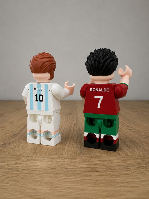 Меси, Роналдо Лего Фигурка 20см / Messi, Ronaldo Figure