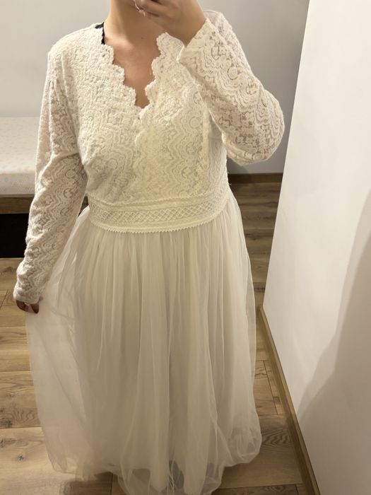 Rochie eleganta nunta/botez