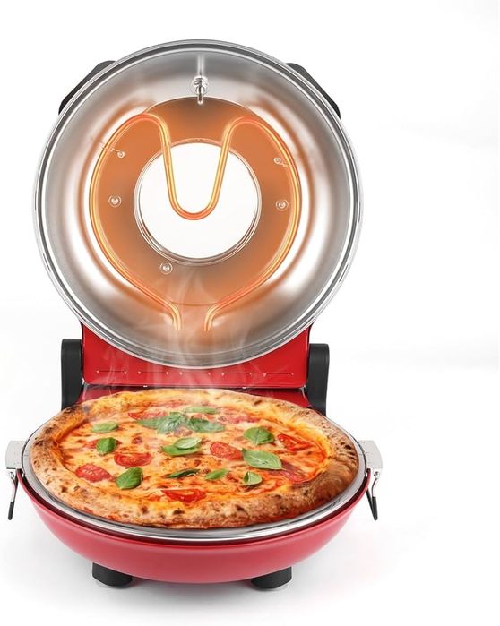 Електрическа пещ за пица 420°С с керамична плоча - чисто нова