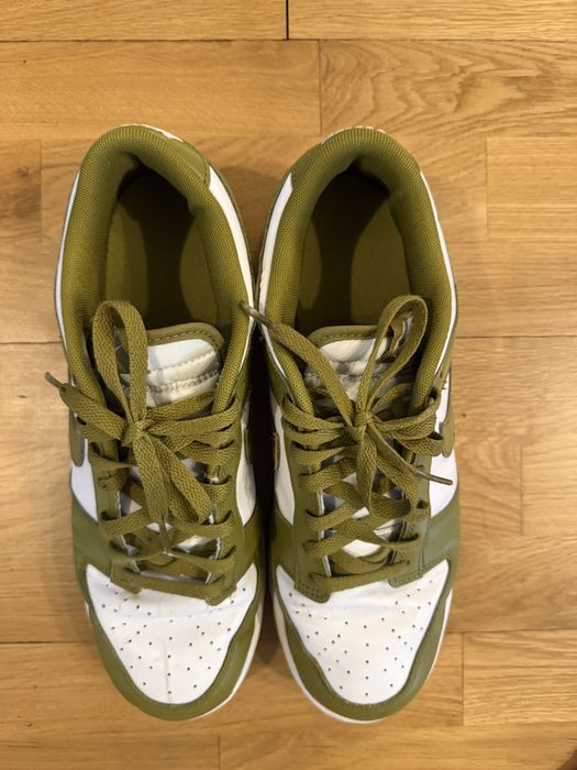 Adidasi nike dunks olive special edition