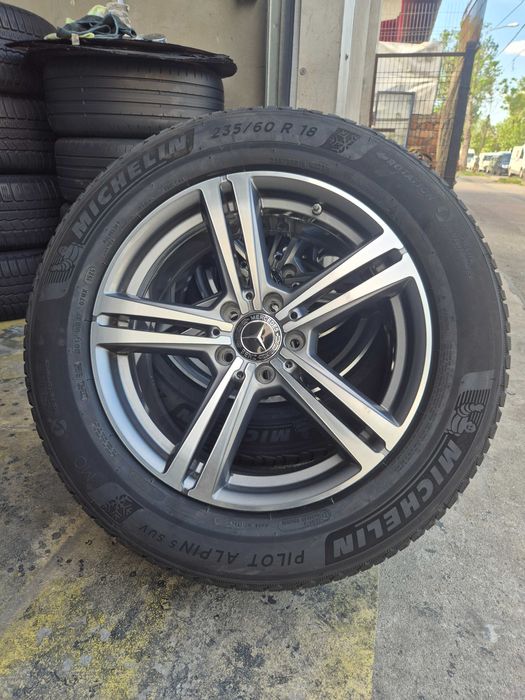 ROTI Jante + Anvelope IARNA - 235/60/18 MO 2025 - 5x112 OEM Mercedes GLC W253 - NOI - MODEL 2025 !