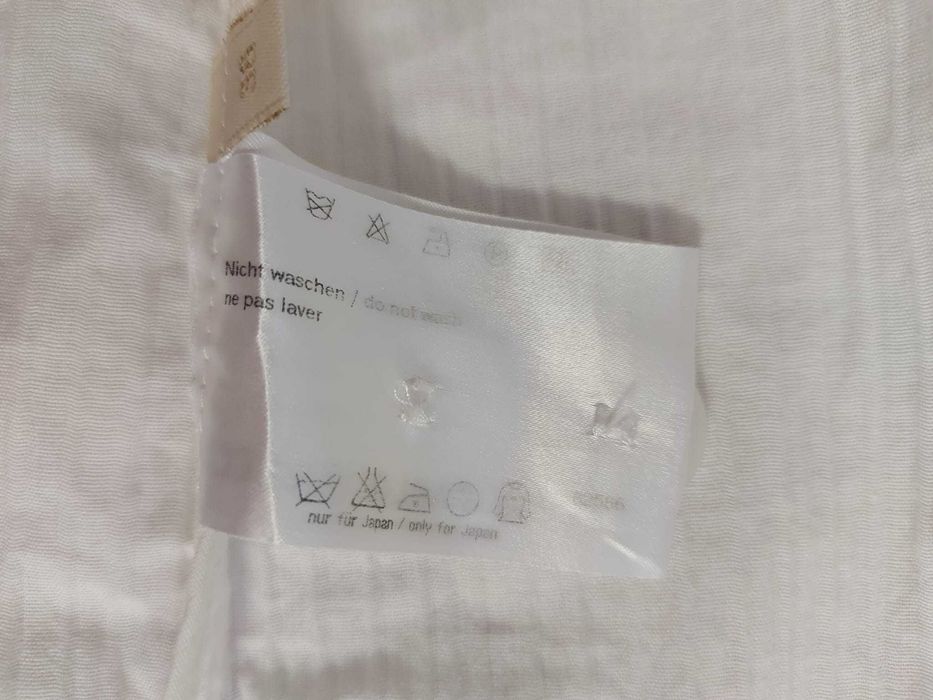 Sacou deosebit Carlo Colucci, alb perlat, mărimea 38(M)