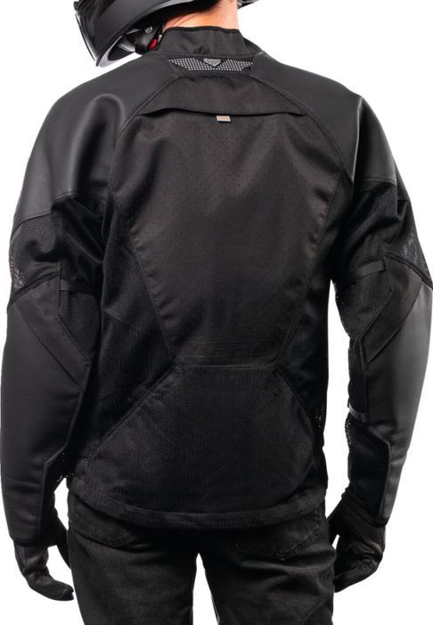 Geacă Icon Mesh AF Leather negru