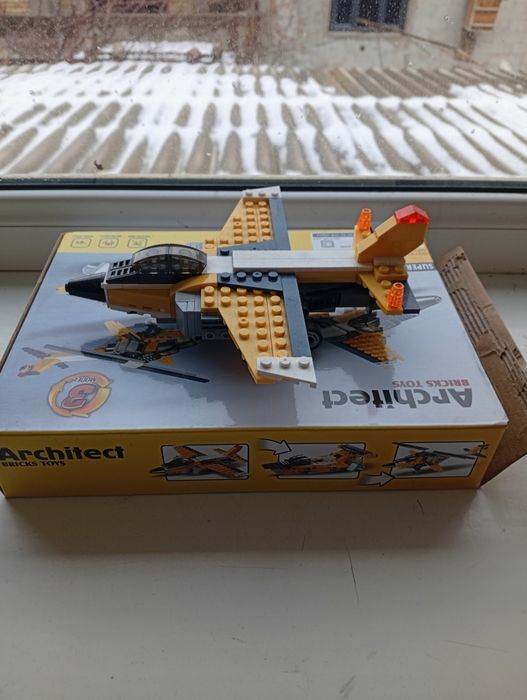 Конструктор,"лего"- самолёт!