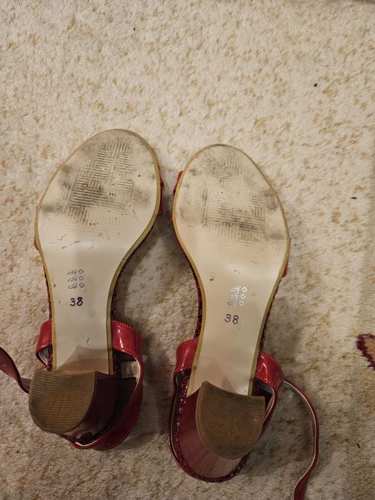 Сандали от изкуствена кожа