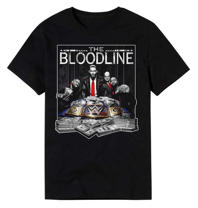 WWE! Кеч тениски REIGNS BLOOD LINE, JEY USO, Orton, Lesnar, John CENA!