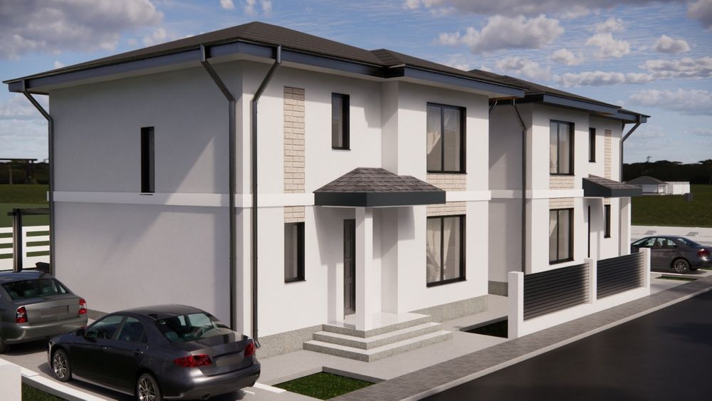 Casa P+E 4 camere-2 bai-decomandat-200m statie Finalizare 2026