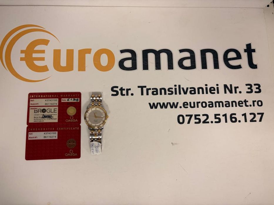 Ceas Omega De Ville Co-Axial 36.5mm 4374.31.00 -T-