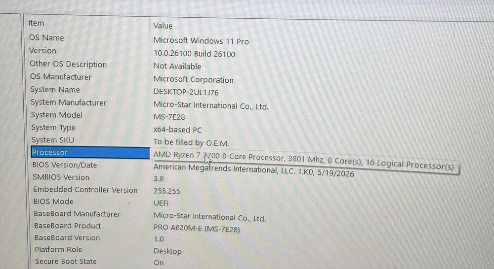 Vand Procesor AMD Ryzen 7 7700 (cooler AMD inclus)
