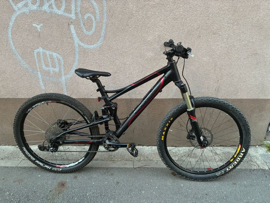 Bicicleta copii cube full suspension