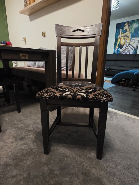 Masa stejar si scaune