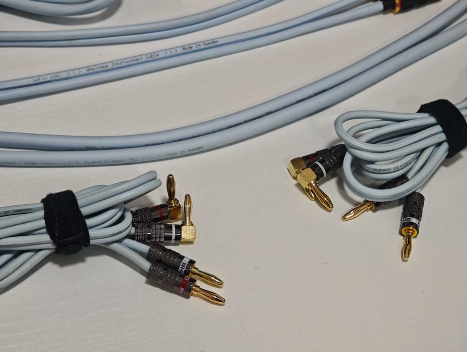 DAC Topping D50S DSD512 si set cabluri Supra cu PPX si WBT