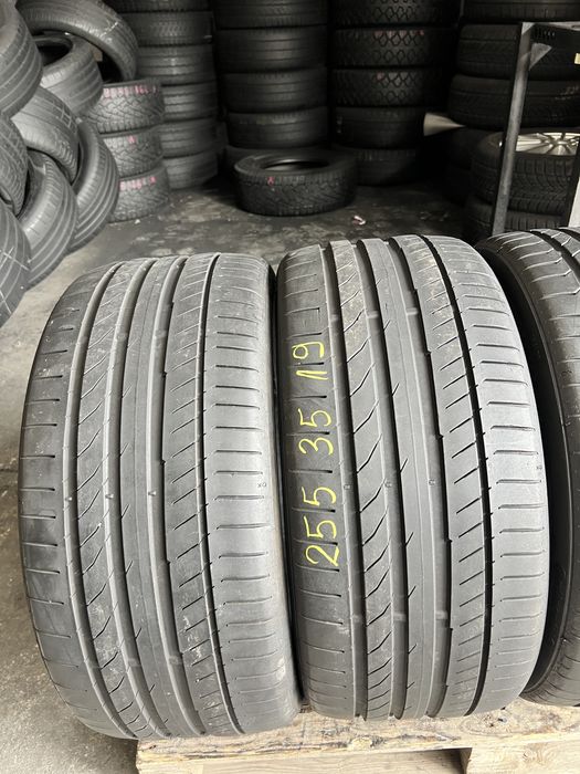 4 anvelope vara 255/35/19 + 225/40/19 , Continental !