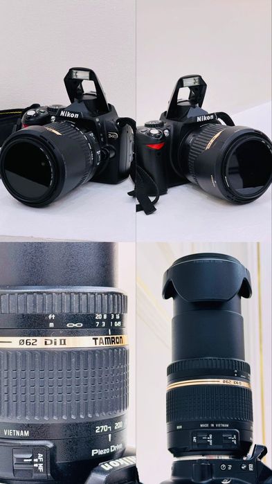 Жақсы обьективпен фотоаппарат сатылады