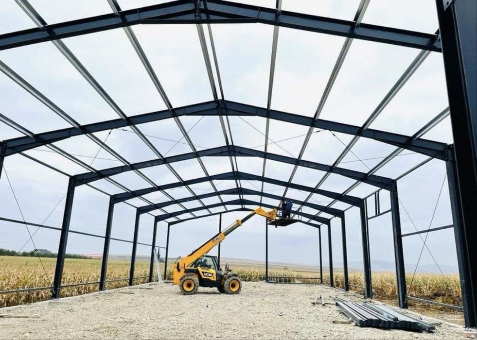 Vand hale si structuri metalice la super pret