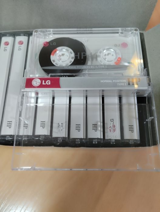 Аудио касеты LG новые