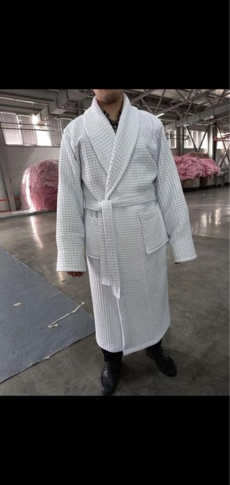 Вафельный халат для спа бани отелей оптом б