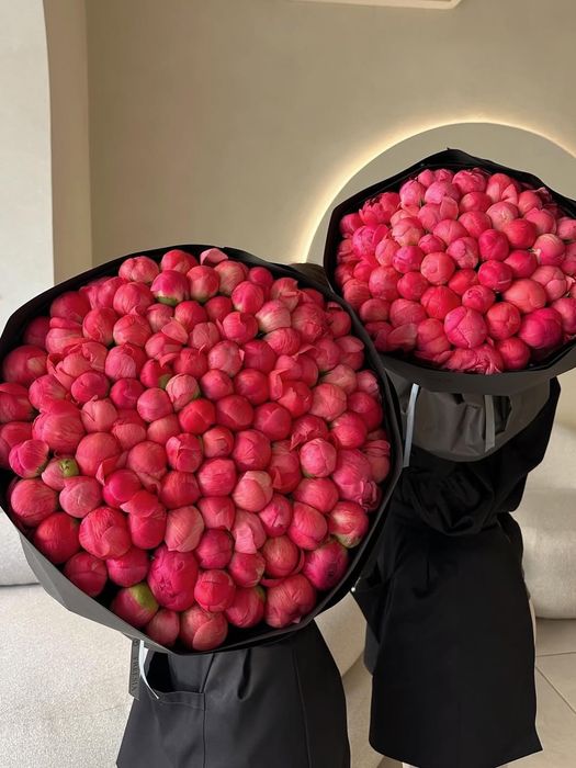 Лилий георгины пионы розы