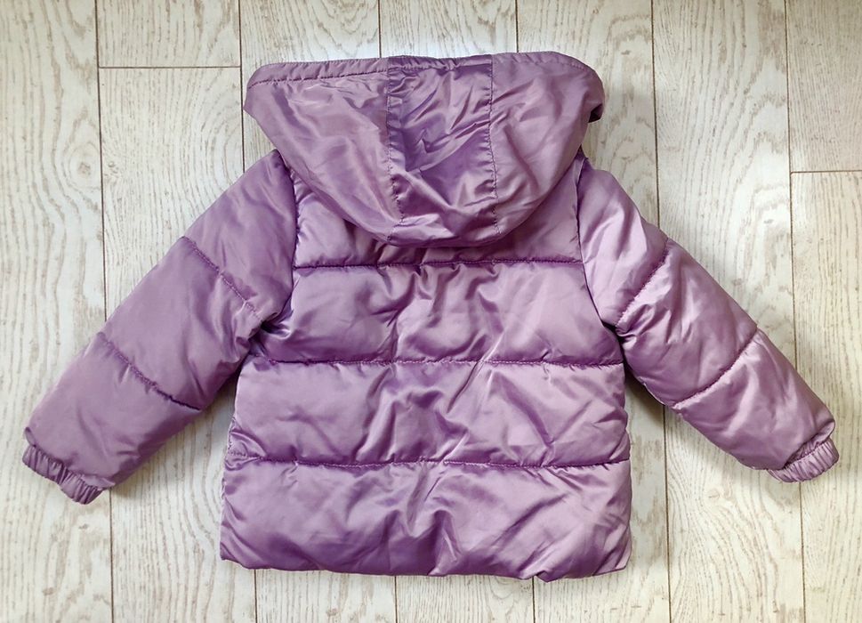 Jachetă vatuită cu glugă H&M