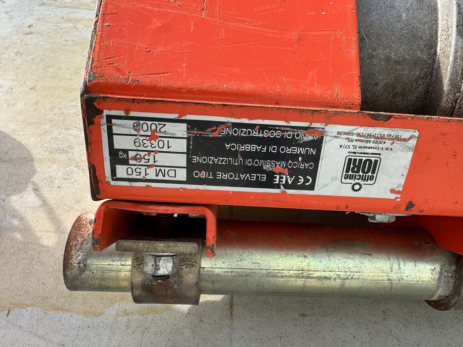 Scripete ridicat material mortar constructii BETA