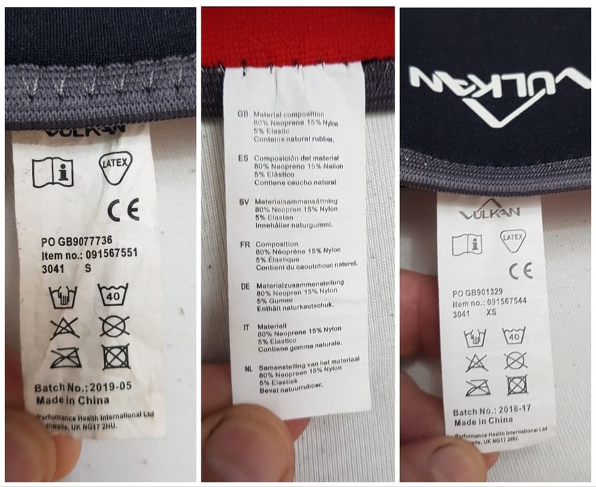 Orteza VULKAN ptr genunchi sau mână, din neopren, latex, mărimea XS, S