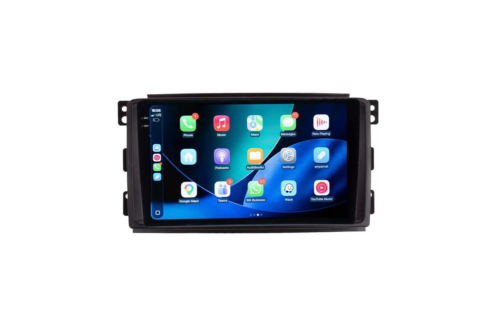 Navigatie Android Smart ForTwo Android 14 , Carplay Wireless , Android Auto + Camera Marsarier