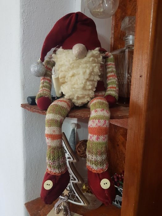 Păpușă Crăciun Gnom  unicat handmade