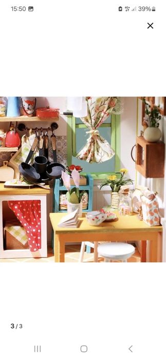 Кукольный домик кухня