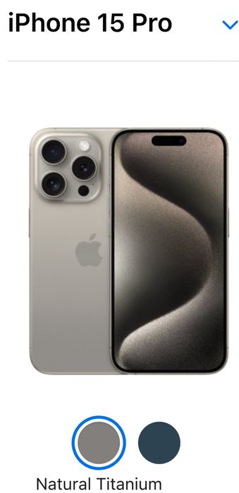 Айфон 15про 128гб.