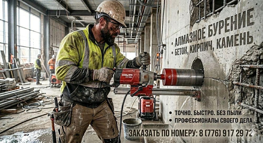Алмазное бурение сверление