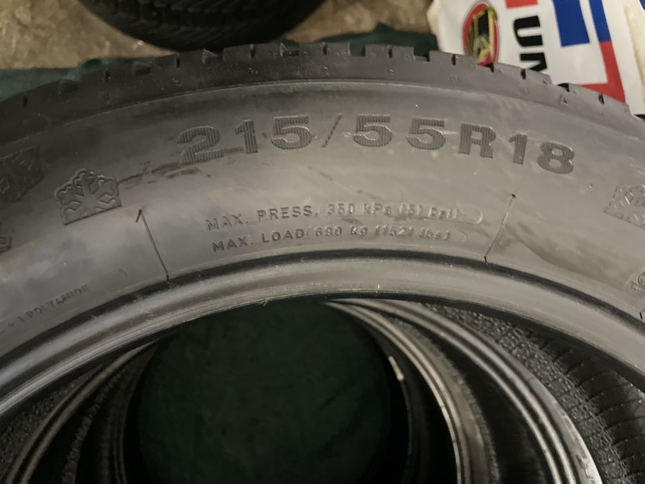 215/55 R18 95H XL - Dunlop SP Winter Sport 4D M+S Oferta 2 Bucati rama