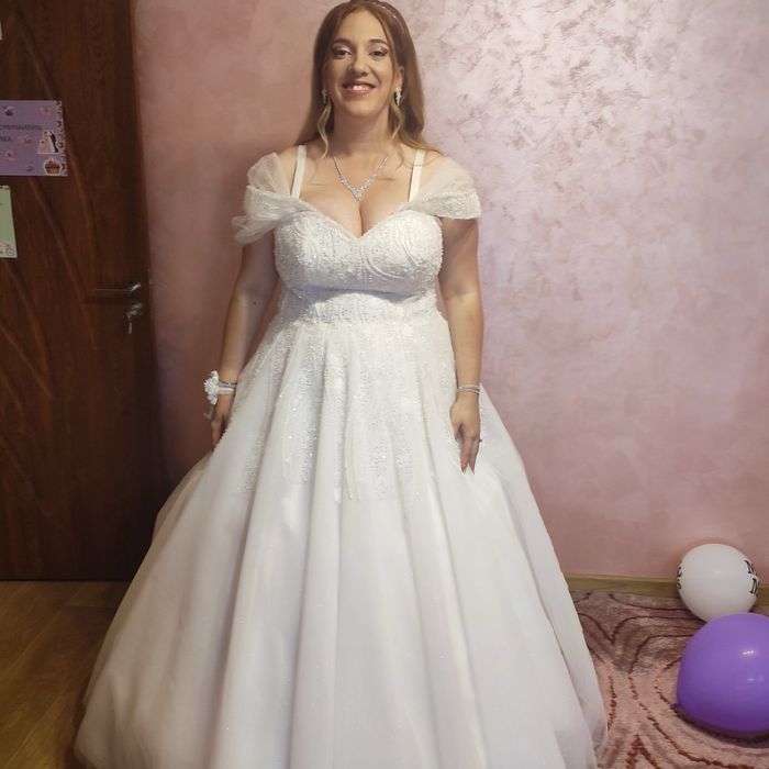 Булчинска рокля с воал